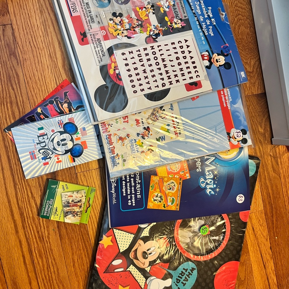 Disney Scrapbook Supplies